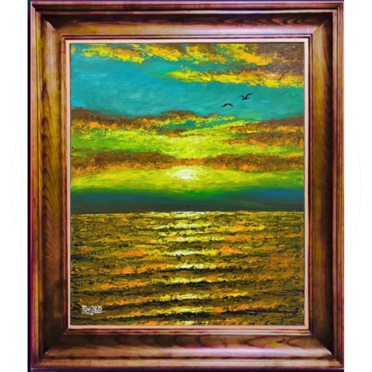 Tranh Biển Phong Cảnh Đẹp Xuất Sắc Acrylic 60x70cm Mua Ngay 