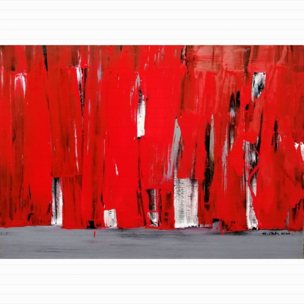 Tranh Hoàng Anh Mùa Hạ Acrylic 100x140cm Độc Bản Tác Quyền 