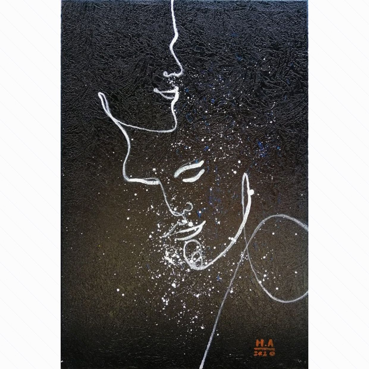 Tranh Sơn Dầu Tranh Ôm 40x60cm Sang Trọng Tinh Tế Đẹp 