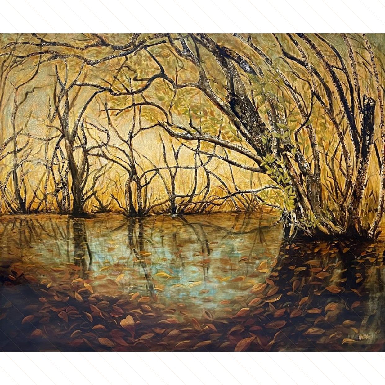 Tranh Sơn Mài Rú Chá độc bản đẹp 100x120cm Giá tốt 2023 
