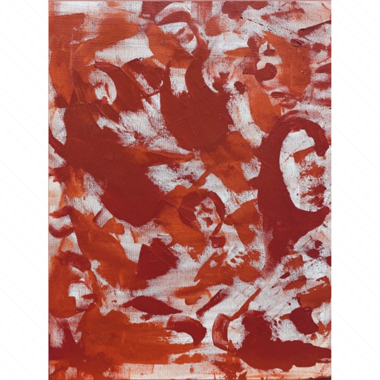 Tranh Trừu Tượng Pain Acrylic 30x40cm Độc Bản Giá Tốt 
