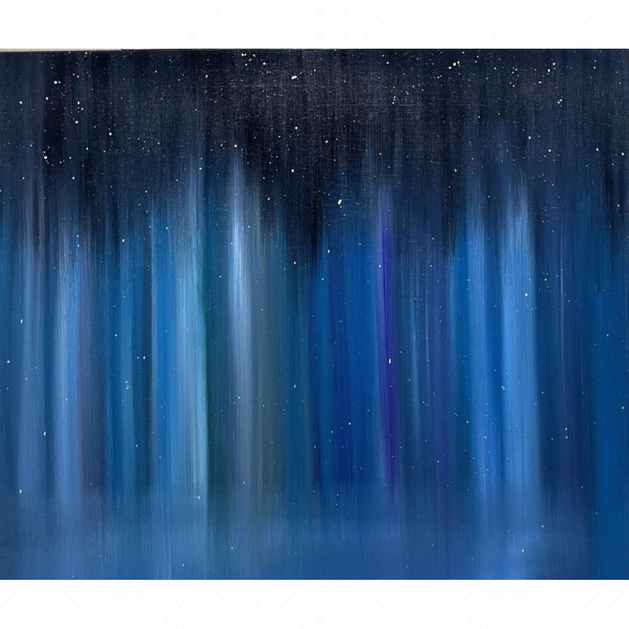 Tranh Sơn Dầu Phong Cảnh Đêm 50x60cm Độc Bản Sang Trọng 