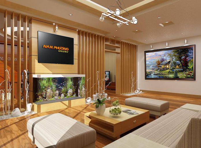 Tranh Sơn Dầu Phong Cảnh đẹp tpc009 Bản vẽ tay chuẩn Canvas
