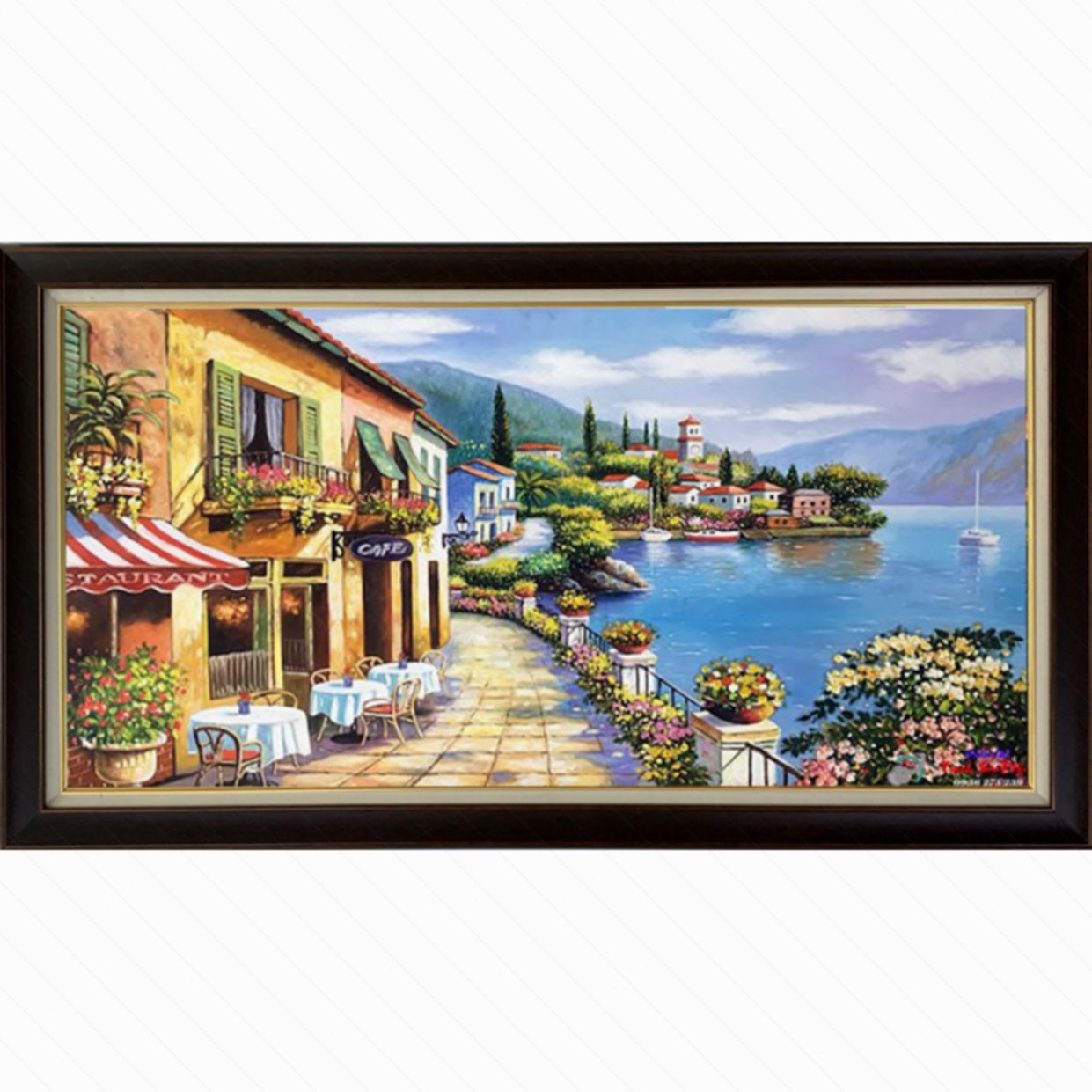 Tranh phong cảnh châu âu tranh sơn dầu canvas đẹp MNH Gallery 