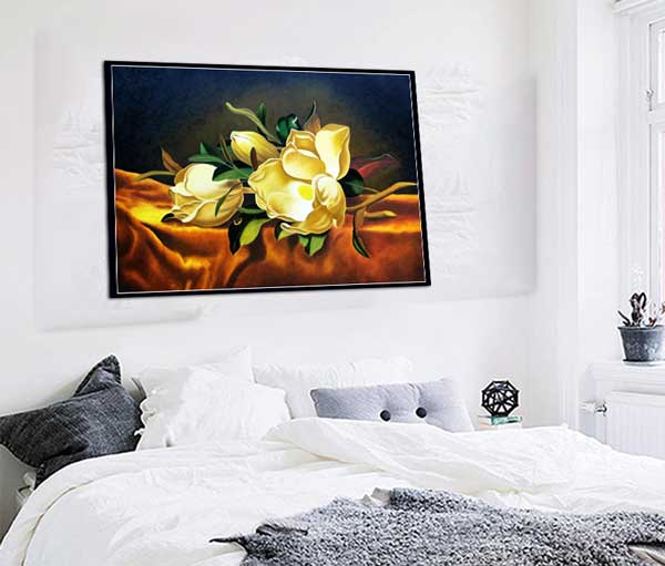Tranh Hoa Sơn Dầu Treo Phòng Ngủ Canvas 80cm Tranh Việt