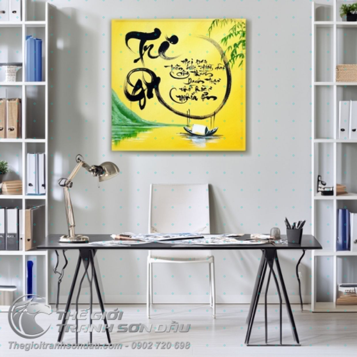 Tranh Thư Pháp Tặng Thầy Cô Ý Nghĩa Sang Trọng Chất Lượng 