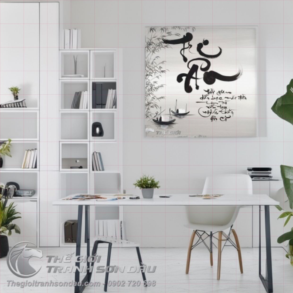 Tranh Thư Pháp Tặng Thầy Cô Ý Nghĩa Sang Trọng Chất Lượng 